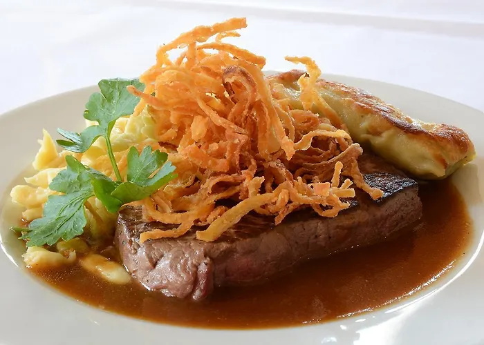 Klingenstein Akzent Wirtshaus Brauerei Szálloda Blaustein